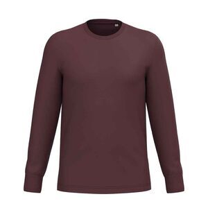 Native Spirit Unisex Adult Spirit Long-Sleeved T-Shirt / Dark Cherry